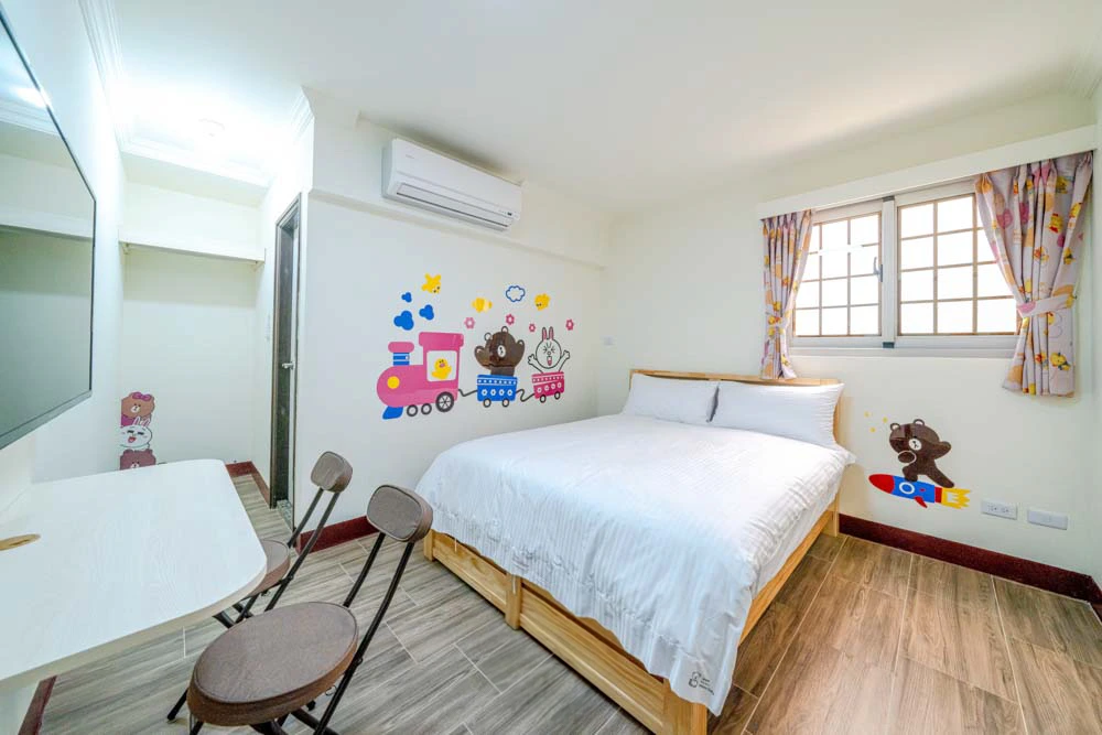 湯姆熊休閒會館 - 招牌湯姆熊主題民宿房